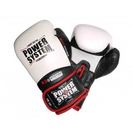 Боксерські рукавички Power System PS 5004 Impact White 12 унцій (PS_5004_12_White), Вага: 12 унцій, зображення 6