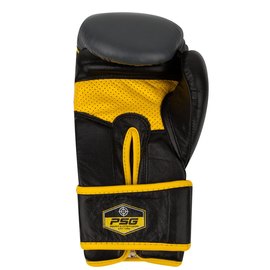 Боксерські рукавички Power System PS 5005 Challenger Black/Yellow 10 унцій (PS-5005_10oz_Black/Yellow), Вага: 10 унцій, зображення 3