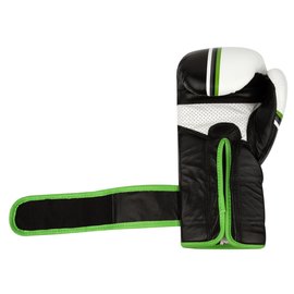 Боксерські рукавички Power System PS 5006 Contender Black/Green Line 14 унцій (PS-5006_14oz_Black/Green), Вага: 14 унцій, зображення 5
