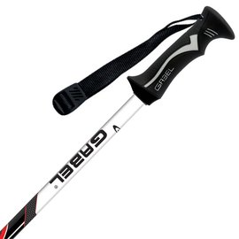 Палки лыжные Gabel Speed Black/Red 110 (7008140101100), изображение 2