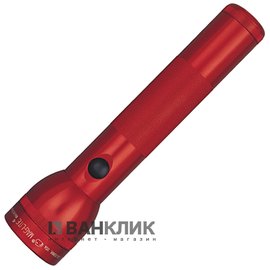 Фонарь Maglite 2D (красный) в блистере (S2D036R)