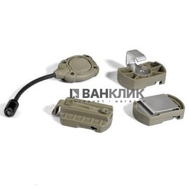 Фонарь тактический специальный Point MPLS оливковый/красный (795626015360)