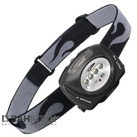 Фонарь туристический налобный Quad LED черный (795626011072)