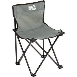 Стул раскладной SKIF Outdoor Standard dark gray (ZF-S001GR), Цвет : Серый