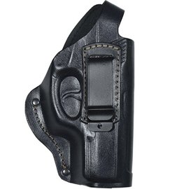 Кобура Beneks поясная Crosman C11 формованная с клипсой (кожа, чёрная)