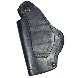 Кобура Beneks поясная Crosman C11 формованная с клипсой (кожа, чёрная), изображение 2