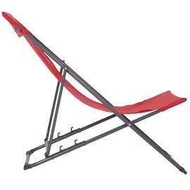 Кресло раскладное Bo-Camp Flat Red (1204686) DAS301391, Цвет : Красный, изображение 3