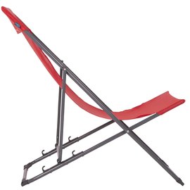 Кресло раскладное Bo-Camp Flat Red (1204686) DAS301391, Цвет : Красный, изображение 4