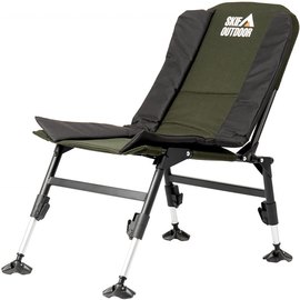 Кресло раскладное Skif Outdoor Comfy S dark green/black (SOCCS), изображение 2