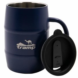 Термокружка подарочная Tramp 0,5л. с крышкой синий TRC-100-blue, Цвет: Синий, изображение 2