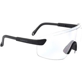 Баллистические очки Swiss Eye Defense прозрачное стекло черный 40414, Цвет оправы: Чёрный, Цвет линз: Прозрачный