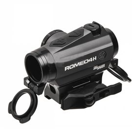 Коллиматорный прицел Sig Optics ROMEO4H RD, BALLISTIC CIRCLE QUADPLE, 0.5 MOA ADJ, GRAPHITE (SOR43012), изображение 3