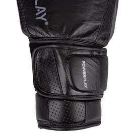 Боксерські рукавички PowerPlay 3087 Чорні 14 ун (PP_3087_14oz_Black), Вага: 14 унцій, зображення 3