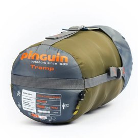 Спальный мешок Pinguin Tramp (11/7&deg;C), 185 см - Left Zip, Khaki (237146), Сторона застежки: Левая, Цвет : Khaki, изображение 2