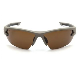Очки защитные Venture Gear Tactical Semtex Tan Anti-Fog коричневые (3СЕМТ-50), Цвет оправы: Бежевый, Цвет линз: Коричневый, изображение 2