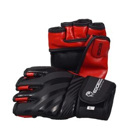 Перчатки для ММА EDGE Blade Экокожа ERM7 Black/Red XL (ERM7 XL CZARN-CZERW), Размер: XL, изображение 2