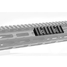 Планка Leapers M-LOK Picatinny, 8 слотов, 8 см black (MTURS09M), изображение 3