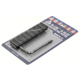 Планка Leapers M-LOK Picatinny, 8 слотов, 8 см black (MTURS09M), изображение 6
