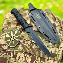 Нож армейский (военный) Біла Зброя Фин, изображение 2
