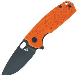 Нож Fox Core orange (FX-604 OR), Цвет : Оранжевый, Марка стали: N690Co, Материал рукояти: FRN (Fiberglass Reinforced Nylon)
