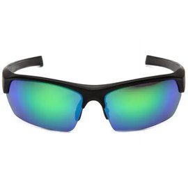 Очки защитные 2в1 Venture Gear Tensaw Polarized зеркальные сине-зеленые (3ТЕНС-94П), Цвет оправы: Чёрный, Цвет линз: Синий, изображение 2