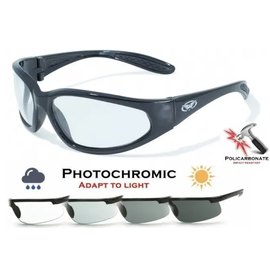 Очки защитные Global Vision Hercules-1 Photochromic прозрачные фотохромные (1ГЕР124-10), Цвет оправы: Чёрный, Цвет линз: Прозрачный, изображение 2