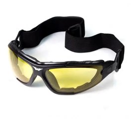 Очки защитные Global Vision Shorty Photochromic (yellow) Anti-Fog (1ШОРТ24-30), Цвет оправы: Фиолетовый, Цвет линз: Жёлтый, изображение 3
