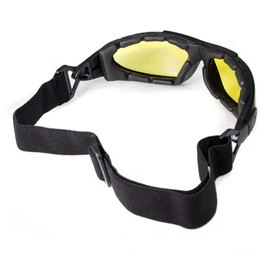 Очки защитные Global Vision Shorty Photochromic (yellow) Anti-Fog (1ШОРТ24-30), Цвет оправы: Фиолетовый, Цвет линз: Жёлтый, изображение 4