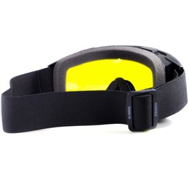 Очки защитные Global Vision Wind-Shield Anti-Fog, жёлтые (GV-WIND-AM1), Цвет оправы: Чёрный, Цвет линз: Жёлтый, изображение 2