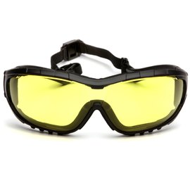 Окуляри захисні Pyramex V3G (amber) Anti-Fog, жовті (PM-V3G-AM1), зображення 3