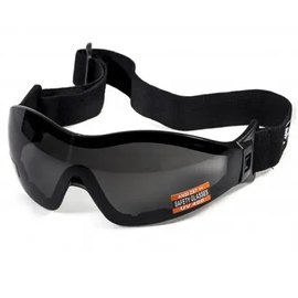 Очки защитные с уплотнителем Global Vision Z-33 Anti-Fog, серые (1З33-20), Цвет оправы: Чёрный, Цвет линз: Серый
