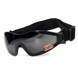 Очки защитные с уплотнителем Global Vision Z-33 Anti-Fog, серые (1З33-20), Цвет оправы: Чёрный, Цвет линз: Серый, изображение 4