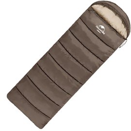 Спальный&nbsp;мешок Naturehike U150 NH20MSD07, (11&deg;C), левый коричневый (6927595764381-L)