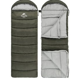 Спальный&nbsp;мешок Naturehike U150 NH20MSD07, (11&deg;C), левый зеленый (6927595764398-L), изображение 2