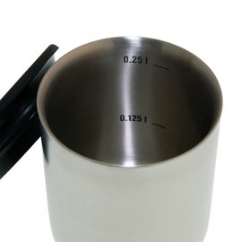 Термокружка с крышкой Tatonka Thermo Mug 0.25 L Silver/Black (TAT 4082.000), изображение 3
