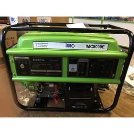 Генератор IMC 12KVA/9,6кВт однофазный, бензиновый, мотор NAVI (IMC12000E)