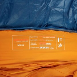 Спальный мешок Pinguin Micra (6/1&deg;C), 185 см - Right Zip, Blue (230253), изображение 4