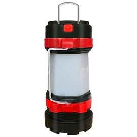 Светодиодный кемпинговый фонарь Camp Outdoor красный 633, Цвет: Чёрный/Красный, изображение 3