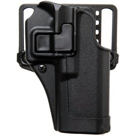 Кобура BLACKHAWK SERP CQC для Glock 26/27/33 лівша, полімерна чорний (410001BK-L)