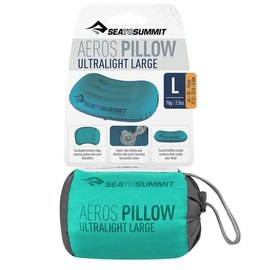 Надувная подушка Sea to Summit Aeros Ultralight Pillow Aqua (STS APILULRAQ), Цвет: Голубой, Размеры: 12х36х26 см, изображение 2
