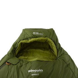 Спальный мешок Pinguin Spirit (-5/-12&deg;C), 195 см - Left Zip, Green (PNG 232349), Сторона застежки: Левая, Полная длина, см: 195 см, Цвет : Зелёный, изображение 4
