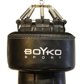 Боксерский мешок BoYko BS Силуэт №4 апперкотный, кожа, на 8 пружинах L18 см (bs0431042002), изображение 2