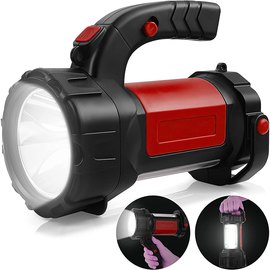 Фонарь кемпинговый Camp Outdoor красный T80A, Цвет: Чёрный/Красный, изображение 2