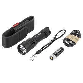 Фонарь тактический Mactronic Black Eye 1100 (1100 Lm) USB Rechargeable (THH0043), изображение 3
