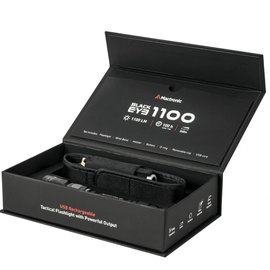 Фонарь тактический Mactronic Black Eye 1100 (1100 Lm) USB Rechargeable (THH0043), изображение 4