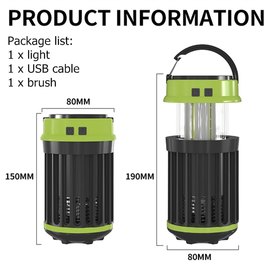 Светодиодная лампа-убийца от комаров Camp Outdoor C-585, изображение 6