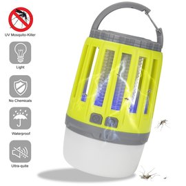 Светодиодная лампа-убийца от комаров Camp Outdoor желтый CL-900, Цвет: Жёлтый, изображение 2