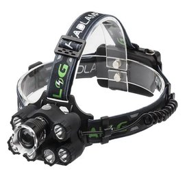 Налобный фонарь X-Balong 9LED XM-L T6+ZOOM+COB (LCZ-023), изображение 6