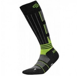 Носки InMove SKI DEODORANT SILVER sds.black/green.38–40, Размеры: 38-40