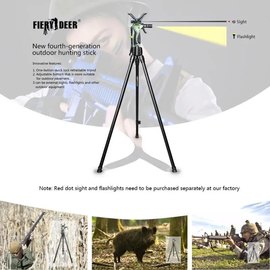 Трипод FIERY DEER DX-004-03 G4 4-е поколен., изображение 6